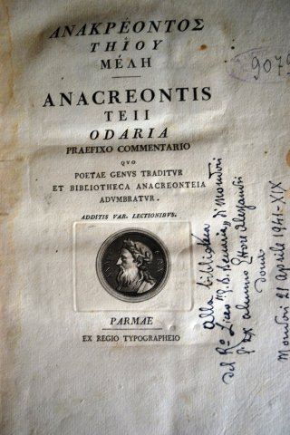 Anacreontis Odaria Bodoni 1785 2